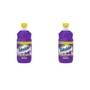 2 pack Fabuloso Cleaner 2X Concentrated Formula Lavender Scent 16.9oz Liquid Multi-Purpose Cleaner for Home Use