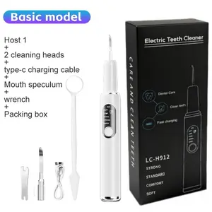 Ultrasonic Tooth Scaler Tartar Remover - Adjustable Modes, Waterproof, Cleansing Handle, Daily Home Oral Care Tool for Professional Plaque & Tartar Removal, Portable Oral Care Set