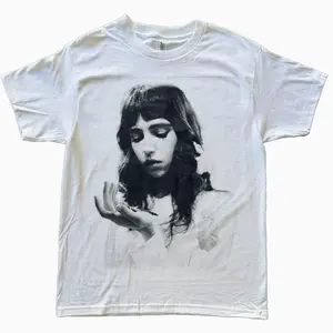 Clairo Jumbo Print Tee - Unisex Graphic T-Shirt 100% Cotton Aesthetic Boho Graphic Tshirt Tee Top Womenswear Streetwear Summer