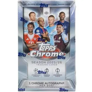 2025/26 Topps UEFA Club Competitions Chrome Soccer Hobby