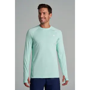 Men's Agility Long Sleeve Performance T-shirt | Honeydew