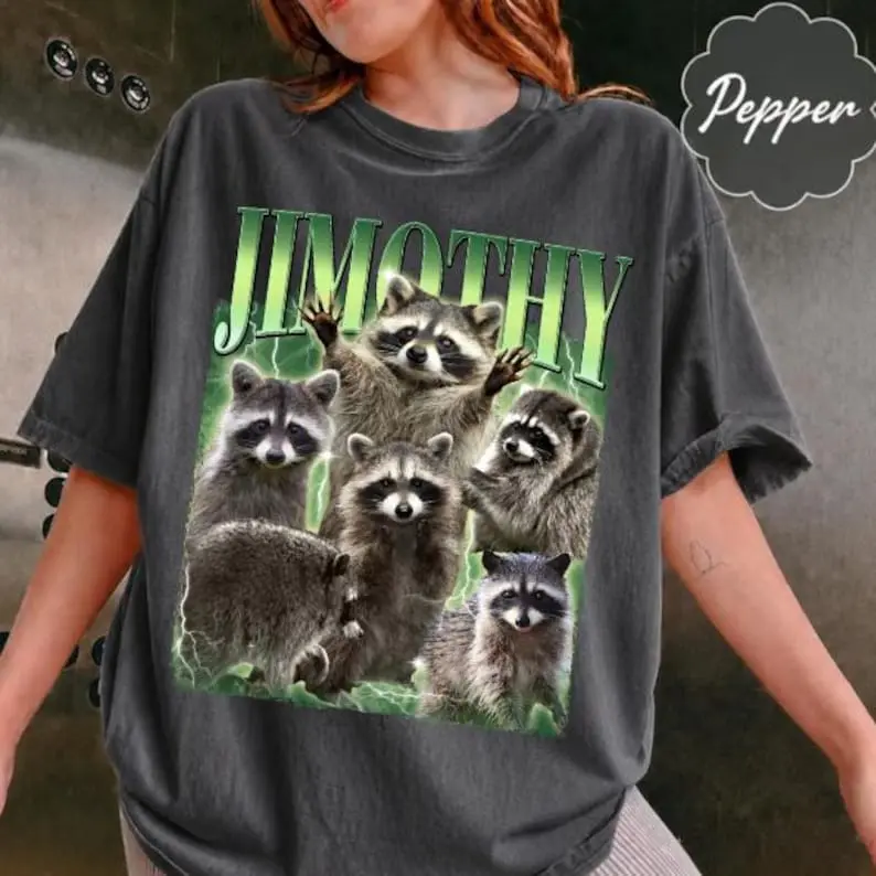 Comfort Colors Jimothy Feral Legend Bootleg T-Shirt, Viral Raccoon Seattle Shirt Comfot Colors