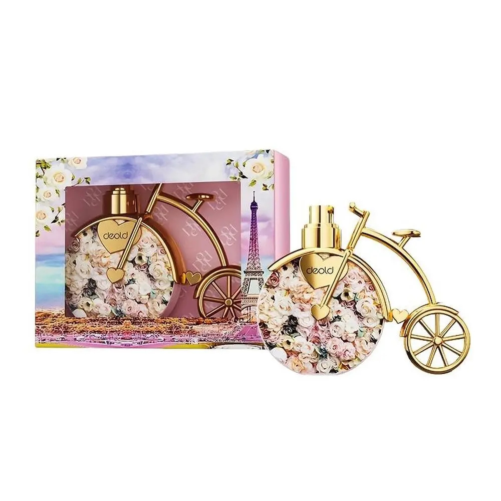 Women's 25ML Formaldehyde-Free Floral Perfume Eau de Parfum, Fresh Rose & Daisy Scent, Elegant Design, Ideal Gift Choice, Refreshing Flower Fragrance, Floral Sweet Perfume