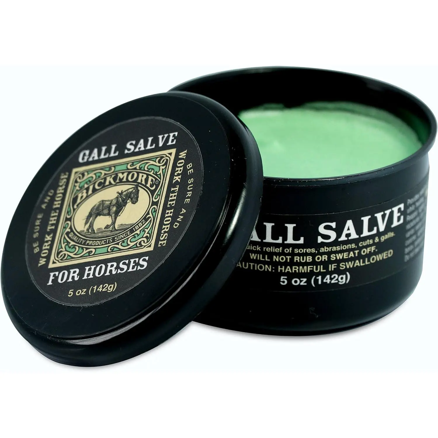 Gall Salve Wound Cream for Horses 5Oz - for Quick Equine Relief of Sores, Abrasions, Cuts and Galls