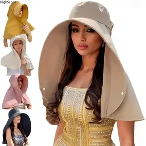 Women's UV Protection Wide-Brim Breathable Beach Hats