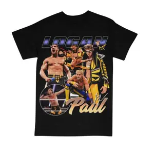 Vintage 90s Logan Paul Tee Shirt , Fashion Cotton, Full Sizes, For Men, For Women