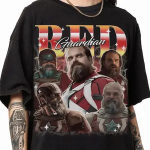 Thunderbolts Red Guardian Homage Shirt, Red Guardian Bootleg Rap Shirt, Vintage Shirt, Red Guardian Gift for Fans, Retro Apparel
