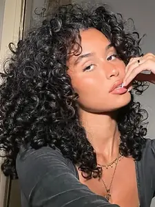 3 Packs 10 Inch Gogo Curl Crochet Hair, Ocean Wave Crochet Braids, Medium Length Synthetic Hair Extensions for Women, Beach Curl Style, Loose Wavy Wave