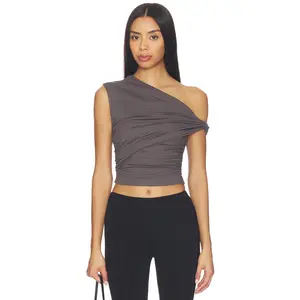 superdown Alessia Top in Grey