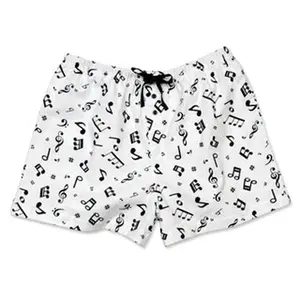 Music Note Knit Women's Boxers