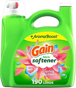 Gain Fabric Softener Spring Daydream 140 fl oz 190 Loads Household