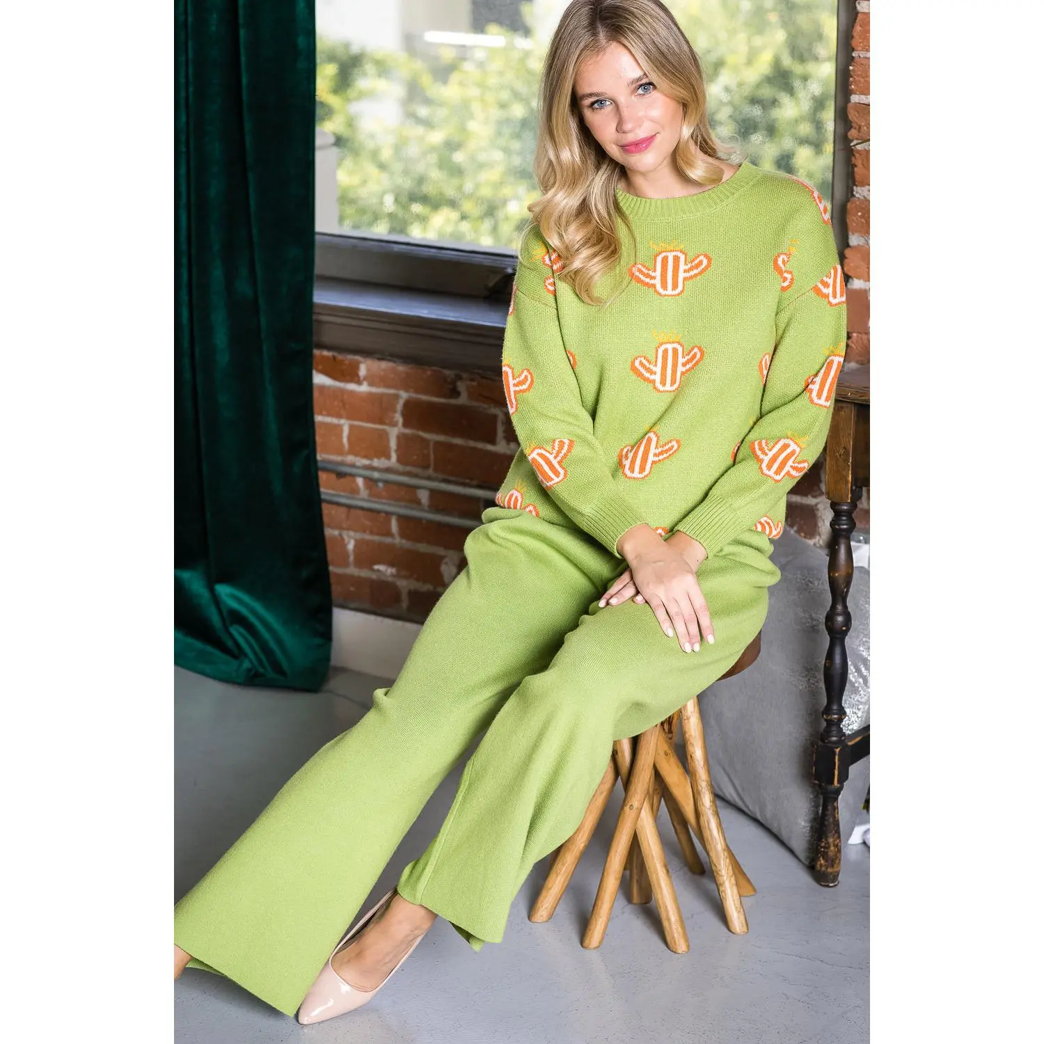 Shula Stretch Knitted Sweater