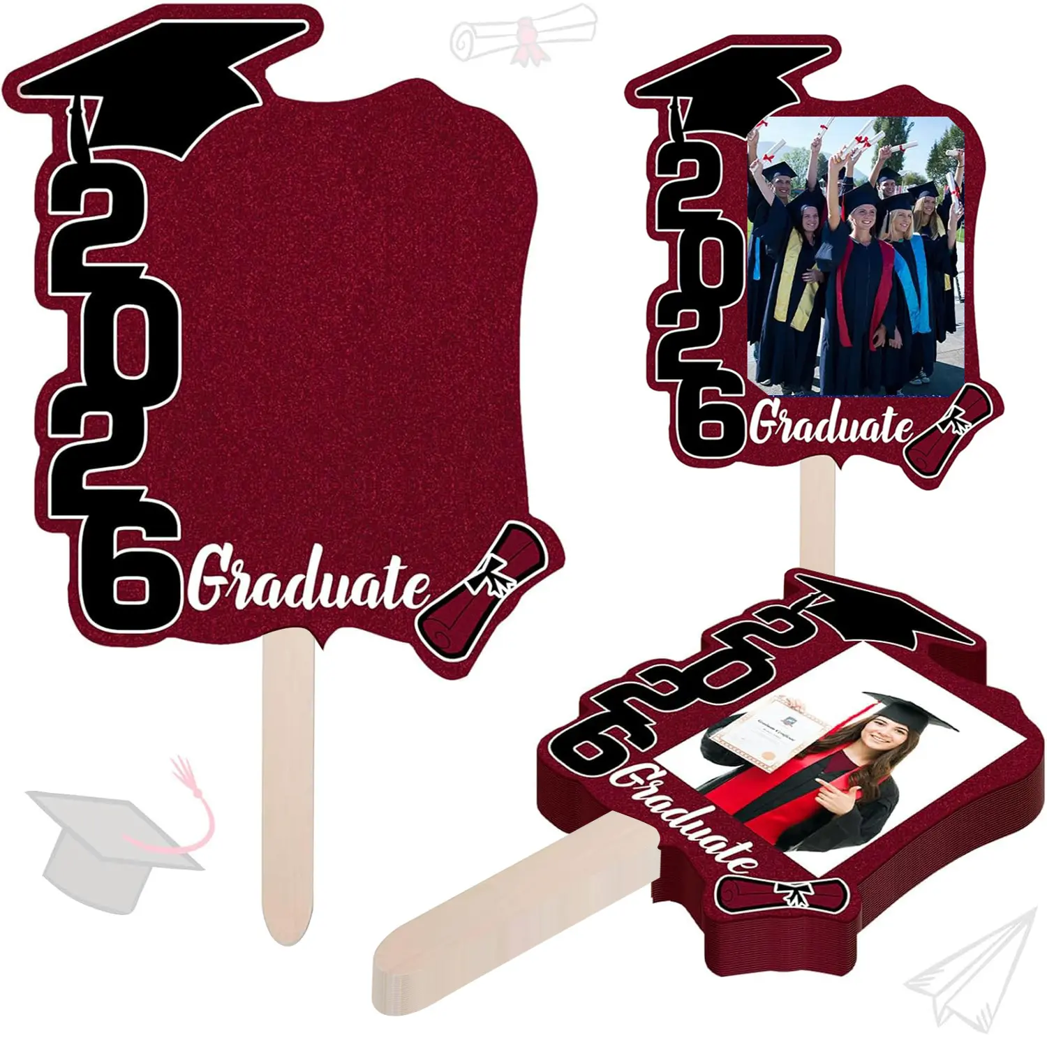 Burgundy-24Pcs