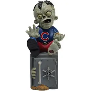 Chicago Cubs Zombie Figurine Bank