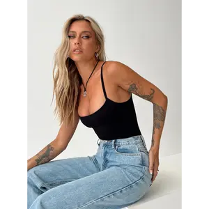 Off Stage Bodysuit Black