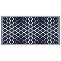 Blue, White Trellis, without Carry bag