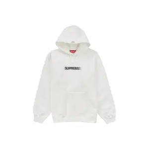 Supreme Men's Motion Logo Hooded Sweatshirt (SS23) White, from StockX