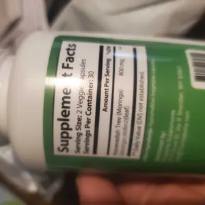 Product Review of 2 x Rosabella Moringa Capsules (800mg) for Immune Support, Gut Health & Vitamins from V**a E**a