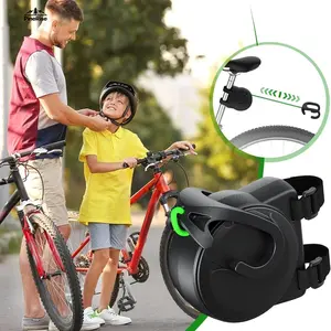 Bicycle Tow Rope - Wear-Resistant Safety Elastic Towing Device for Parent-Child Outdoor Family Cycling, Bike Trailer Accessory