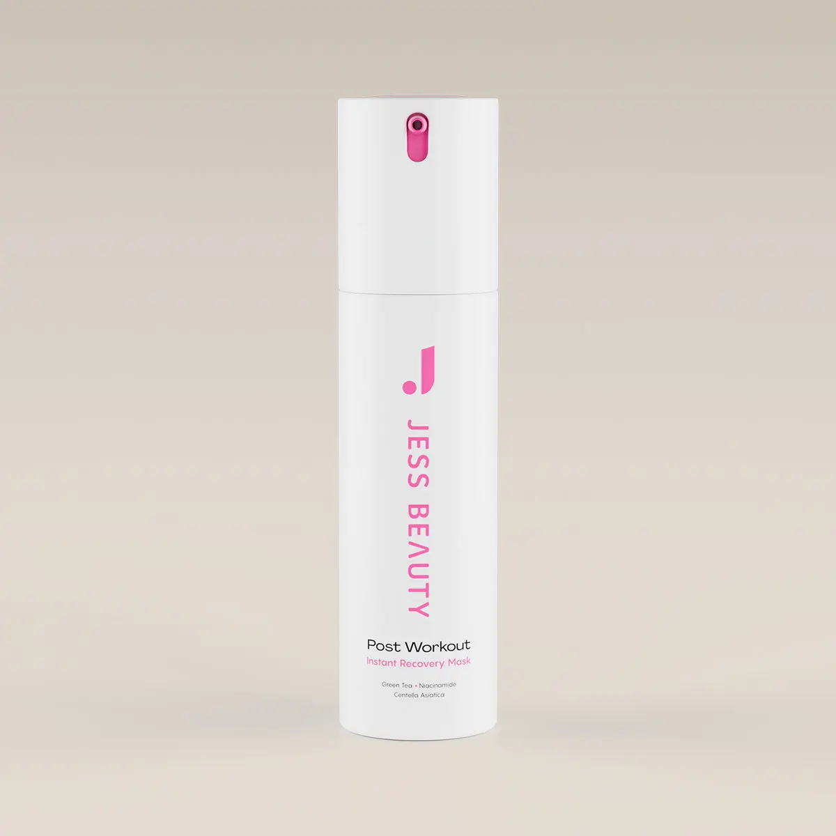 JESS BEAUTY | Post-Workout Gel Moisturizer | Deep Hydration Face Gel with Centella Asiatica, Niacinamide & Green Tea | Soothes Redness, Repairs Skin Barrier &  Boosts Glow | Korean Skincare 1 fl oz