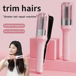 Portable Wireless Split Hair Trimmer, Rechargeable Hair Care Tool for Women, Professional Hair Care & Styling Tool for Home & Salon Use
