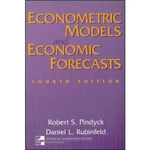USED-Econometric Models and Economic Forecasts by Robert Pindyck (Paperback)