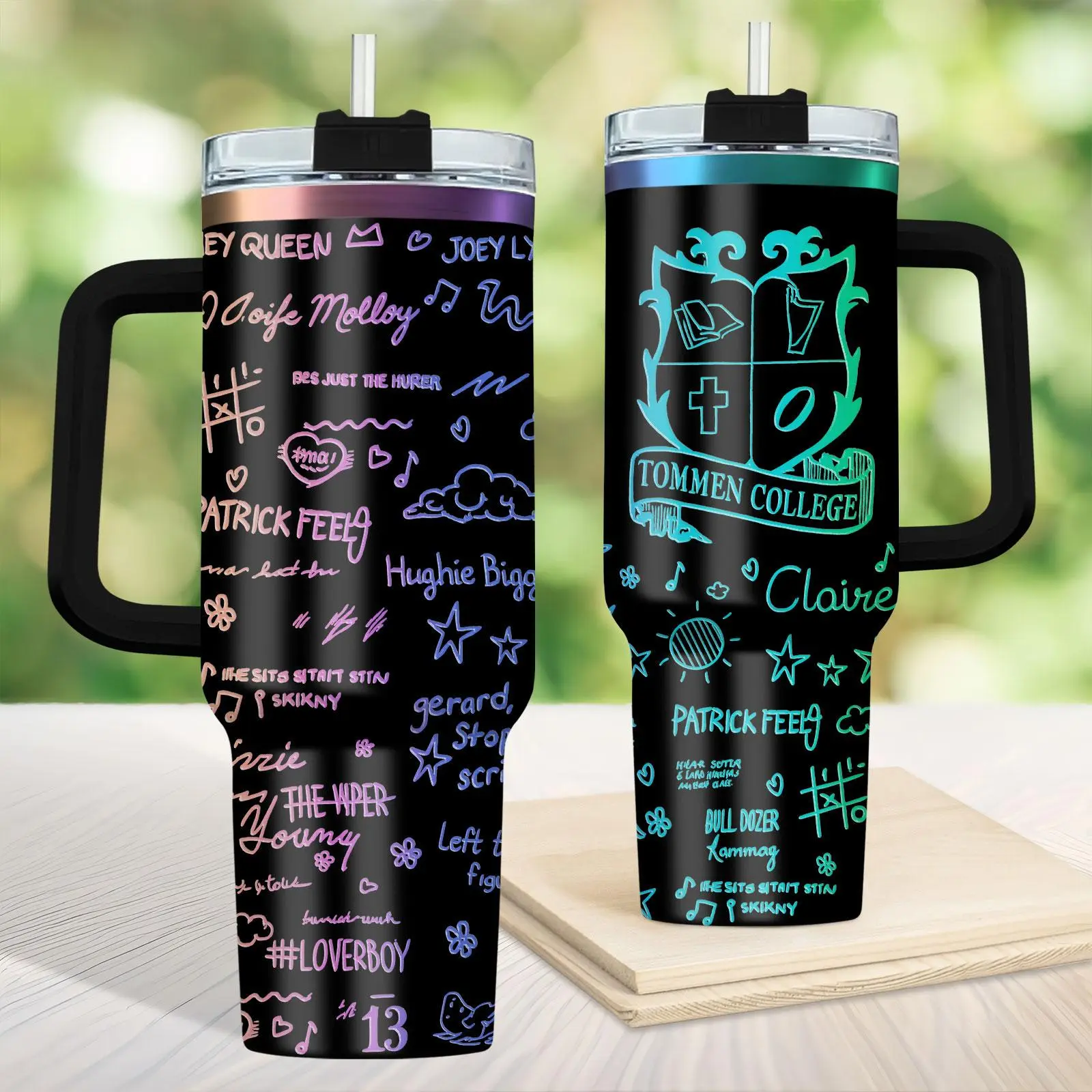 Boys Of Tommen Engraved Tumbler 40oz, Kavanagh 13 40oz Tumbler, Tommen College Drinkware Tumbler, Gift For Book Lover, Bookish Gift