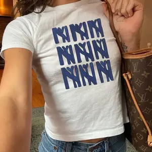 NY Baby Tee Y2K Trendy Outfit