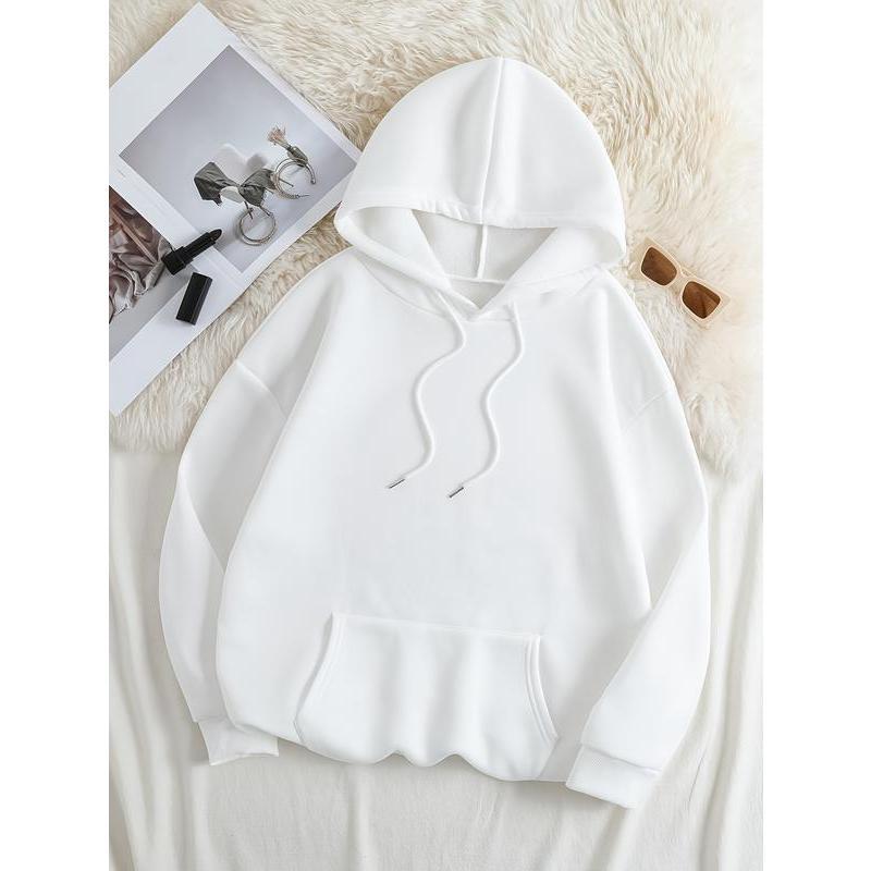 Women's Leopard Print Bow Detail Hoodie - High Street Casual Pullover with Pockets, Comfortable Autumn Winter Fashion, Machine Washable Versatile Sweatshirt, Cute Hoodie with Durable Fabric