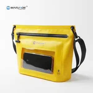 Swimming, rafting, diving bag, shoulder waterproof bag, clutch bag, outdoor travel fashion bag, airtight waterproof zipper bag.