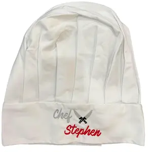 Embroidered chef hat Personalized, Custom Embroidered Chef Hat, Chef Gift, Cook Hat Gift, Baking Hat, Cooking Gift Personalized with Name