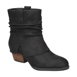 Bella Vita Slouch Block Heel Ankle Boots-Twyla