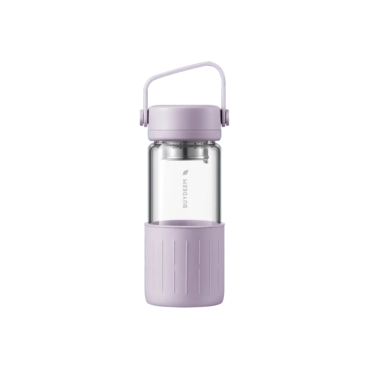 BUYDEEM Roland Purple 350ML Tea Tumbler with Infuser - Portable Travel Mug for Loose Leaf & Tea Bags, Model CD1008/A5