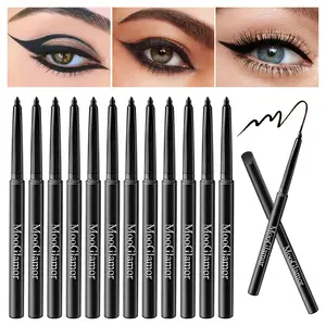 12pcs Of Eyeliner Pencil Set Makeup Long Lasting Not Easy To Fade Portable Waterproof Luxury Liquid Freckle Pens Significantly Colored Cosmetic