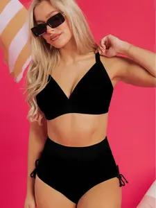 String Tie Side Bikini Bottoms Women Brazilian Swimsuit Bottom Low Rise Low Waist Swim Bathing Suit Bottom