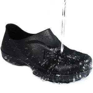 Non Slip Waterproof Kitchen Shoes Professional Chef Nurse Safety Work Clogs Comfortable Durable for Men Women Restaurant