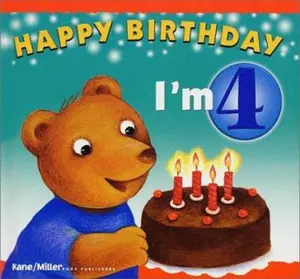 USED-Happy Birthday - I'm 4 (The Happy Birthday Books) by Matteo Faglia (Hardcover)