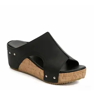 Womens Thick Sole Slippers, Comfortable Platform Open Toe Sandals with Ankle Strap, Summer Beach Women Shoes