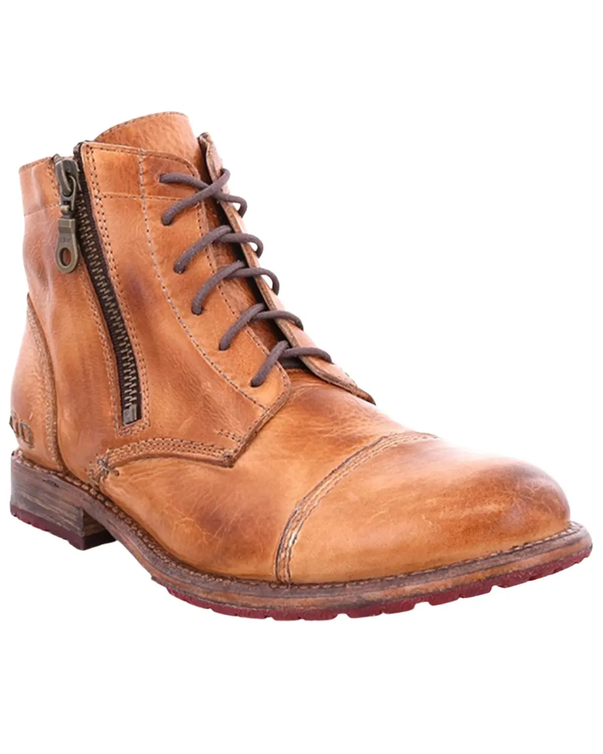 Bed Stu Women's Women'S Bonnie Ii Lace-Up Boot Round Toe - F321155-Tan