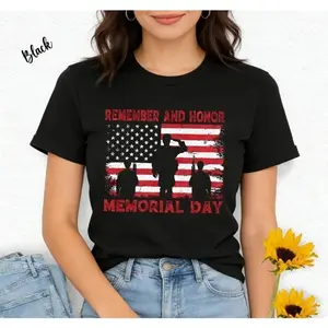 Memorial Day American Flag T-Shirt: Remember & Honor