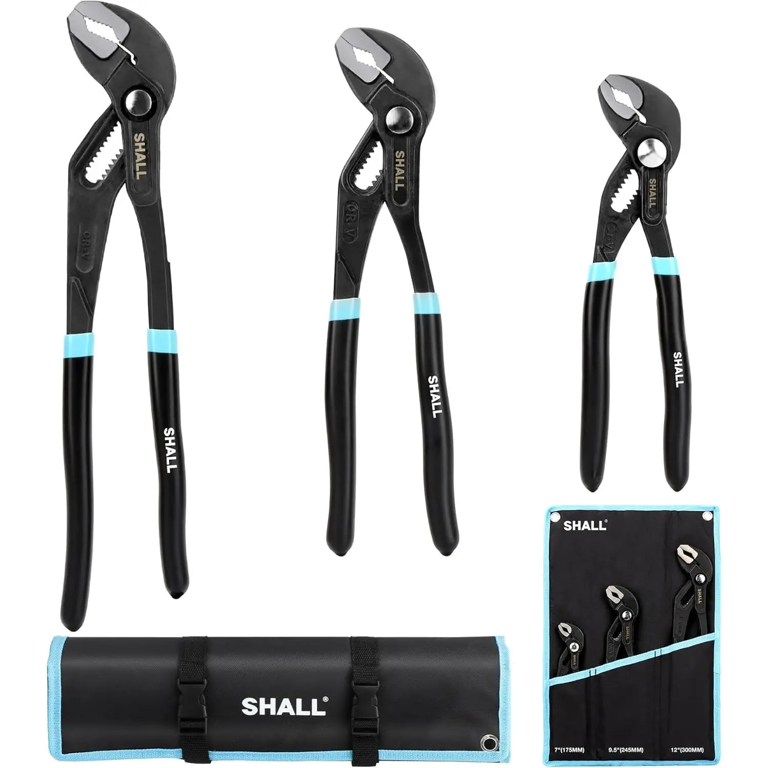 3PCS Push-Lock Pliers