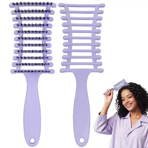 Curly Hair Brush: Curl Defining Hairbrush,Vented Define Styling Comb,Dry Wet Curls Combing Shaping Detangling Brushes,for Women and Men