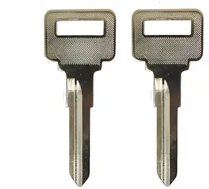 Set of 2 Mechanical Keys Compatible with Volvo 1984 - 1993 - NE18, VL8, X140 (JMA NE-18)