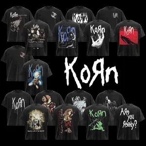 [Collection] Vintage Korn Rock Band T-Shirt for Fans, rock tour t-shirt, alternative band merch, trending t-shirt, 90s graphic tee, vintage graphic tee, grunge aesthetic shirt, classic rock merch