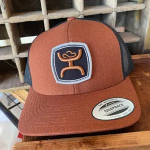 Hooey Zenith Brown & Black 6-Panel Trucker Hat