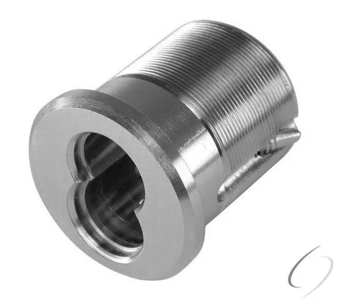 GMS ICM726DST 7-Pin Small Format Interchangeable Core Mortise Cylinder Housing, Straight Cam, Satin Chrome