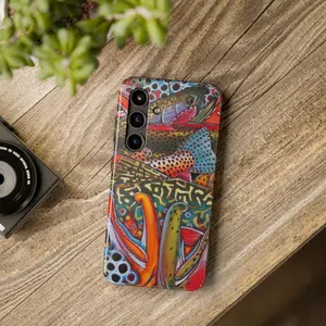 Trout Fly Fishing Phone Case