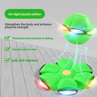 (green) Thickened six-color LED light, 1 piece