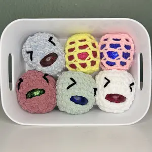 Crocheted Stress Balls - 4 Color Options