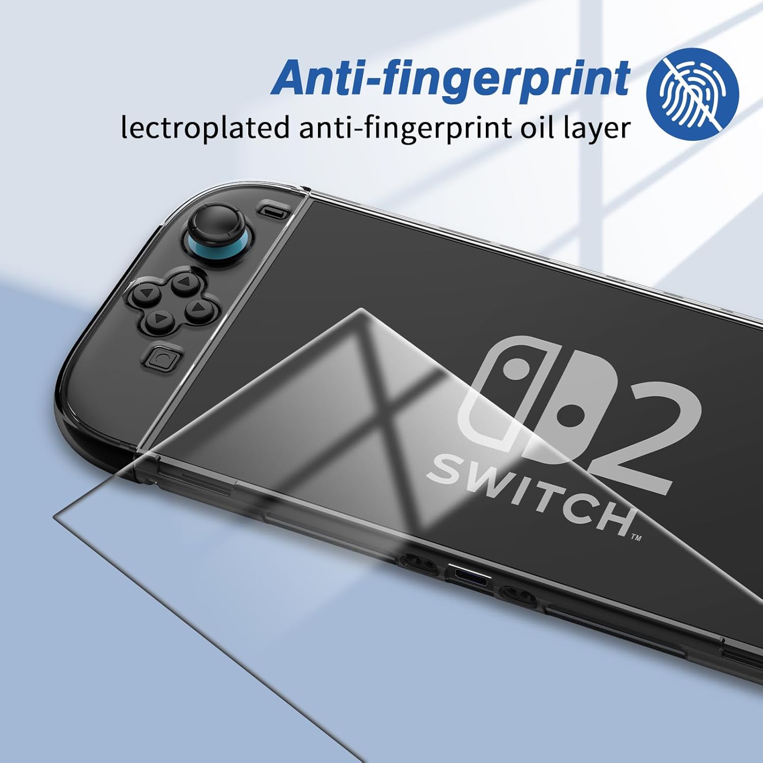 Switch 2Switch 2 Accessories(2025), Protective Case with Screen Protector, Switch 2 Transparent Cover with Protective Film and Grip Cover,AntiScratch and Shock Absorption Switch 2Switch 2 Accessories(2025), Protective Case with Screen Protector, Switch 2 Transparent Cover with Protective Film and Grip Cover,AntiScratch and Shock Absorption 